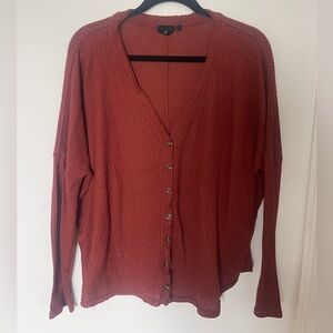 Urban outfitters long sleeve button down top